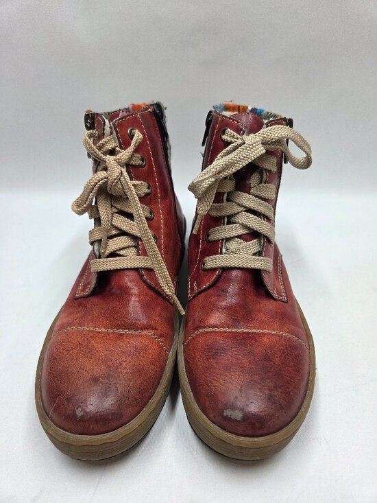 Rieker Shoes - Rieker ankle boots EURO size 38 Double Zip and Laces